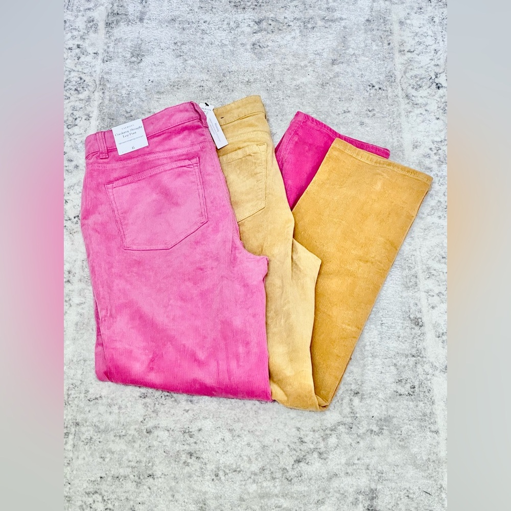 Talbots Corduroy Straight Leg Pants